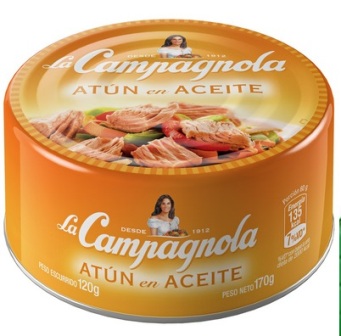 ATUN LA CAMPAGNOLA  170G EN ACEITE